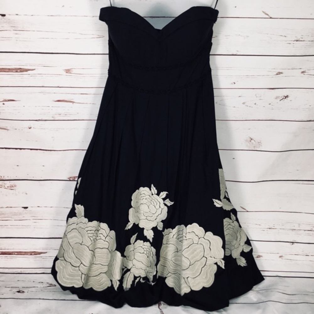Tibi Strapless Dress